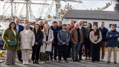 Genevos hydrogen fuel cell vessel sailing, showcasing sustainable maritime transport.