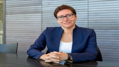 Professional portrait of Tamara de Gruyter, President of Wärtsilä Energy Storage.