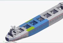 ClassNK logo displayed with a 3D digital model, symbolizing their advanced approval system.