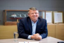 Pacific Basin CEO Martin Fruergaard in a professional portrait.