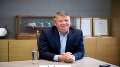 Pacific Basin CEO Martin Fruergaard in a professional portrait.