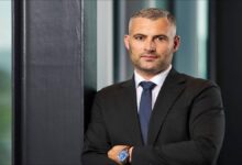 New CEO of Bunker Holding in a business suit.
