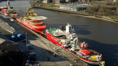 North Star and Edda Wind offshore wind service operation vessels.