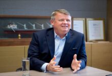 Martin Fruergaard, CEO of Pacific Basin, a dry bulk shipping company.