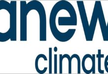 Anew Climate logo featuring text for carbon markets and low-carbon fuels.