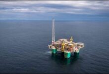 Offshore oil and gas platform in the North Sea, vital for Gjøa Subsea Projects.