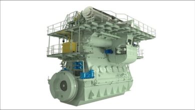 Everllence ME-LGIM engine system powering Vale ore carriers.