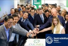 CULines team members at the launch of their new West Asia regional headquarters.