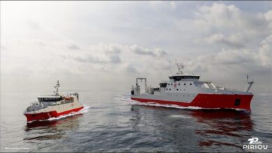 A Piriou-built research vessel for Indonesia's marine research capabilities.