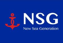 New Sea Generation company logo, a bunker trading firm in Greece.