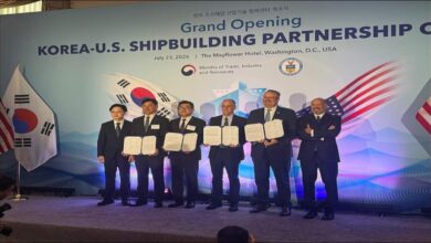 A modern ABS-classed vessel, representing future shipbuilding innovation.