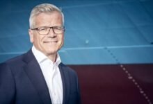 Vincent Clerc, A.P. Moller-Maersk CEO, in a professional indoor setting.