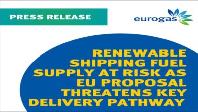 Industrial facility processing or loading liquefied natural gas for shipping.