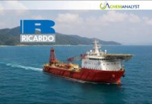 Conceptual illustration of Ricardo's advanced ammonia marine engine.