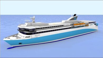 Foreship's modern, energy-efficient RoRo ferry concept for the Greek market.