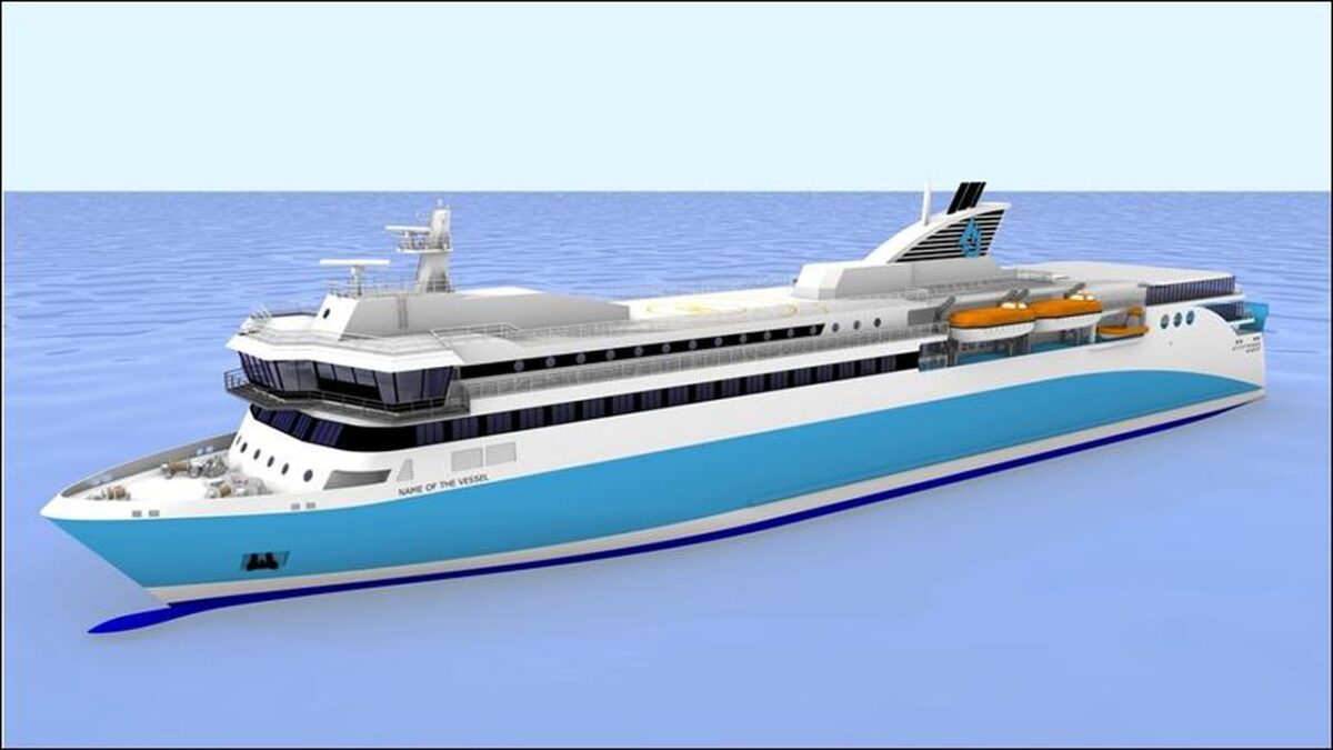Foreship's modern, energy-efficient RoRo ferry concept for the Greek market.