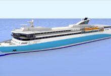 Foreship's modern, energy-efficient ferry design for the Greek domestic market.
