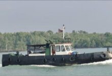 Malaysian authorities detain a tugboat for carrying undocumented diesel fuel.
