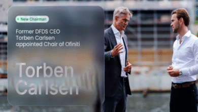 Professional portrait of Torben Carlsen, the new chairman and owner of Ofiniti.
