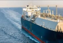 An Avenir LNG carrier ship at sea, key to gas shipping and bunkering.