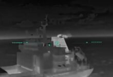 A bulk carrier vessel sails on the Black Sea, essential for grain transportation.