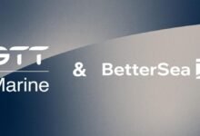Logos of GTT Marine and BetterSea, partners for FuelEU Maritime compliance tools.