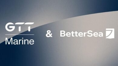 Logos of GTT Marine and BetterSea, partners for FuelEU Maritime compliance tools.