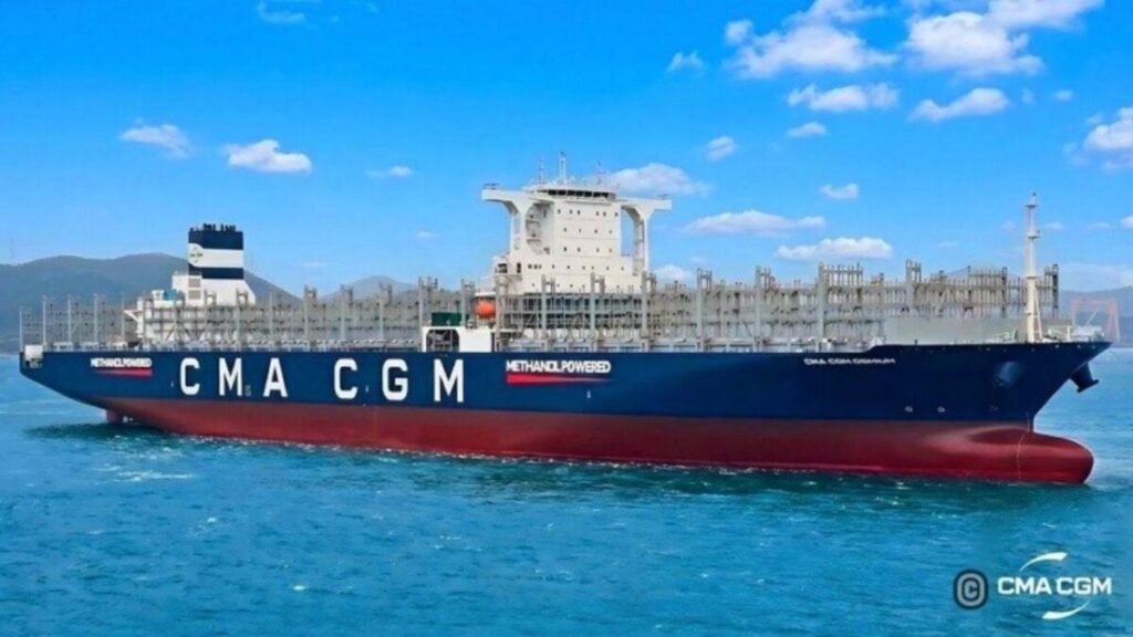 CMA CGM Names 15,000 TEU Methanol Boxship