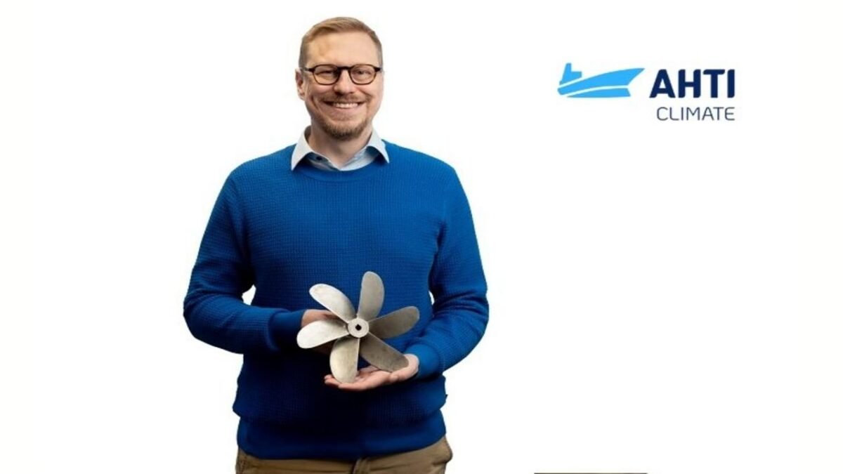 Portrait of Risto Kariranta, CEO of Ahti Climate, involved in FuelEU Maritime solutions.