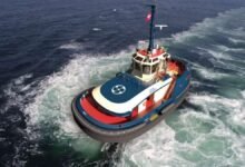 Cochin Shipyard officials begin construction of Svitzer battery-electric harbor tugs.