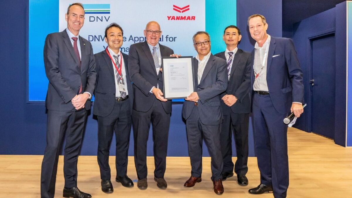 Yanmar's DNV type-approved GH-FC maritime hydrogen fuel cell system.
