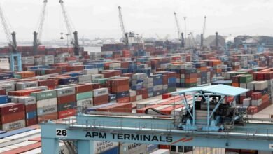 Executives signing the Memorandum of Understanding for the APM Terminals Badagry Port project.