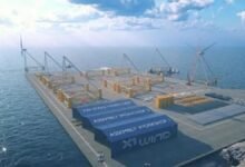 Conceptual design of an X1 Wind floating offshore wind turbine platform.