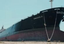 The seized bulk carrier Emmakris III, to be auctioned by Ukraine.
