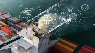 Direct emissions monitoring system measuring exhaust gases, relevant for carbon capture assessment.