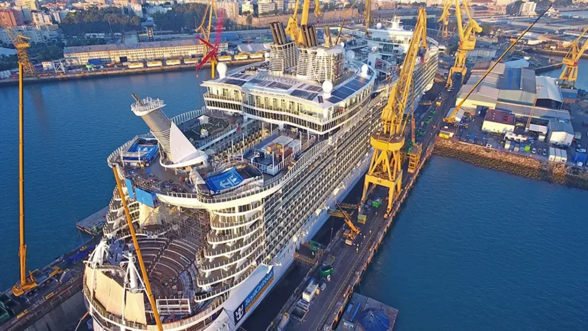 A modern MSC cruise ship sailing at sea, symbolizing enhanced guest experiences.