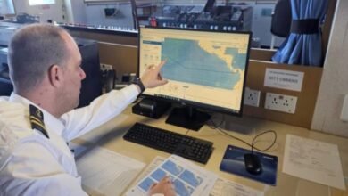 Sofar Ocean Wayfinder software displaying an optimized route for an LPG vessel.