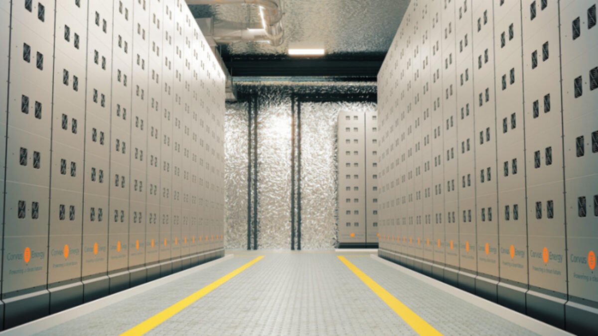 Corvus Energy Blue Whale NxtGen multi-MWh LFP battery system.