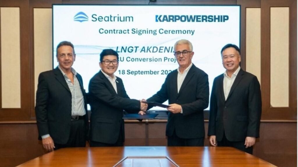 Seatrium, Karpowership ink ninth FSRU conversion deal