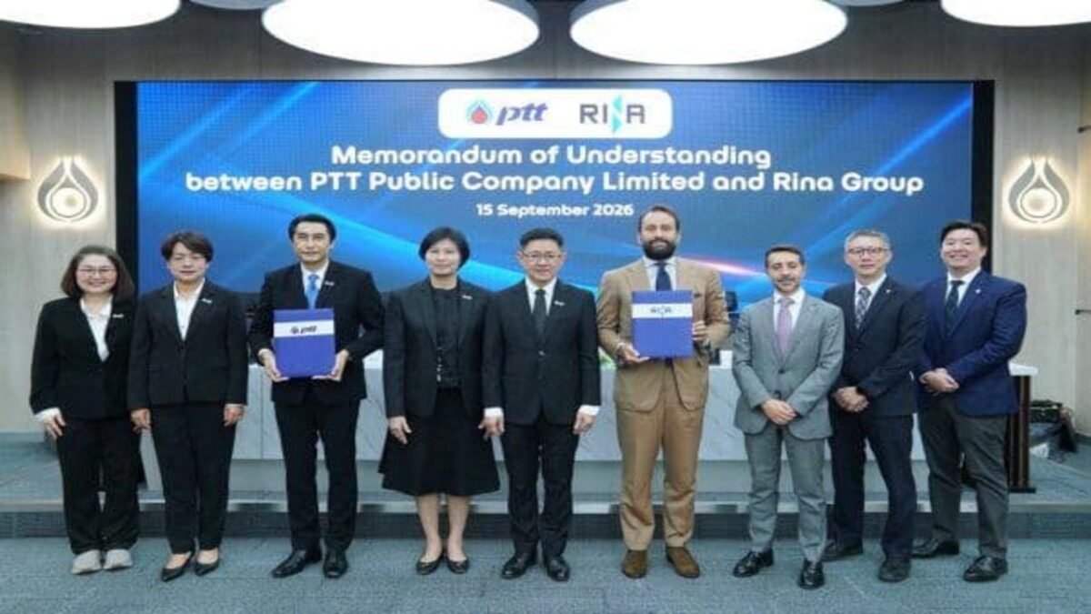 RINA, PTT Partner on Maritime Decarbonisation & Energy Transition