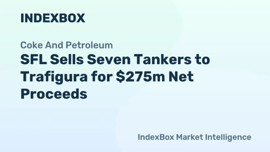 SFL Sells Seven Tankers to Trafigura, Realizes $175M Gain